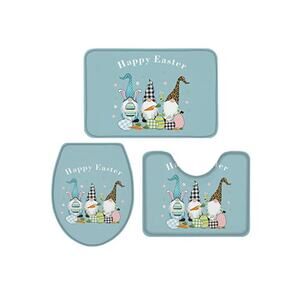 Set of 3 Easter Gnomes Bathroom Set NEW